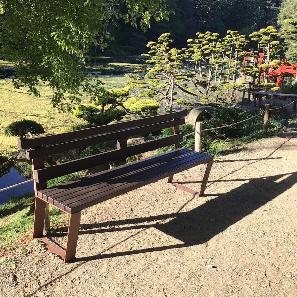 ATECH-public-bench-japanese-garden