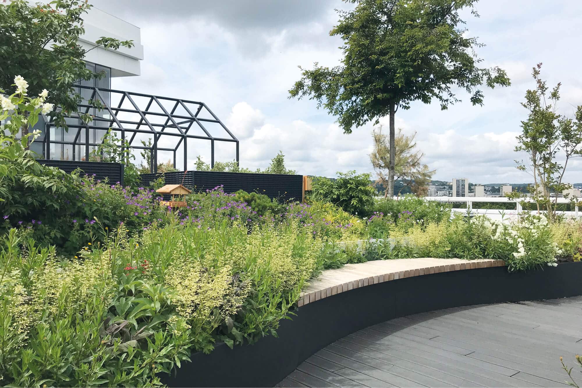 Mobilier Urbain pour Espace Privé : entreprise, square | ATECH