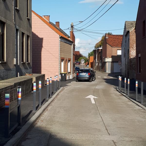 Aménagement d’une voirie devant une école