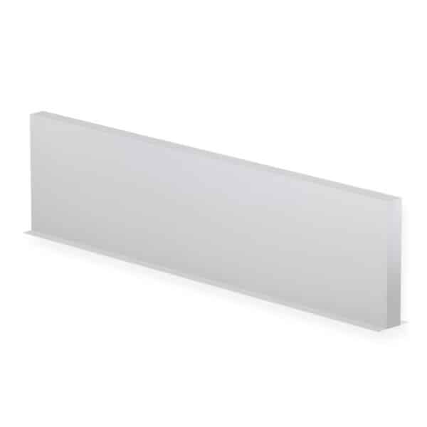 Sichtschutz (Wand) - Lackiertes Aluminium