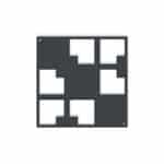 ATECH - Spaliere - HEDERA - RAL 7016