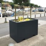 ATECH - Rectangular Planter - Painted Aluminium - Welded and Watertight2
