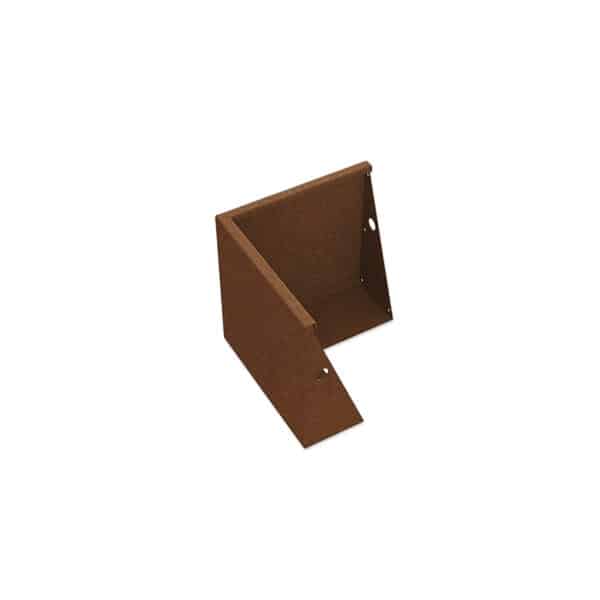 Mise en avant ATECH Costiere Exterieur Angle 90° Acier Corten