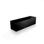 bacangle rectangle 500x1700h480 painted aluminium