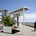 atech jardin urbain pergola equinoxe in situ