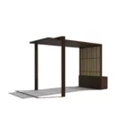 atech pergola helios modele 1 vue 3d