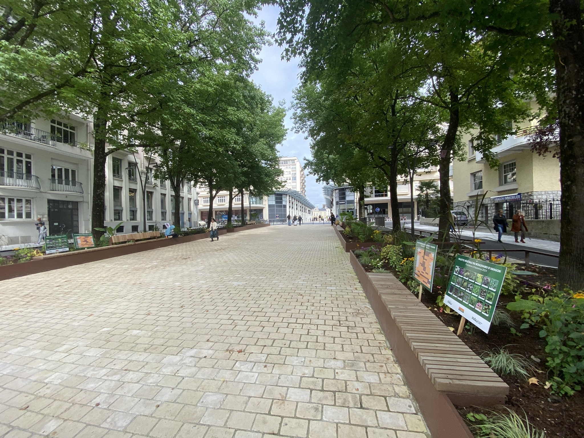 Landschaftsgestaltung in Pau