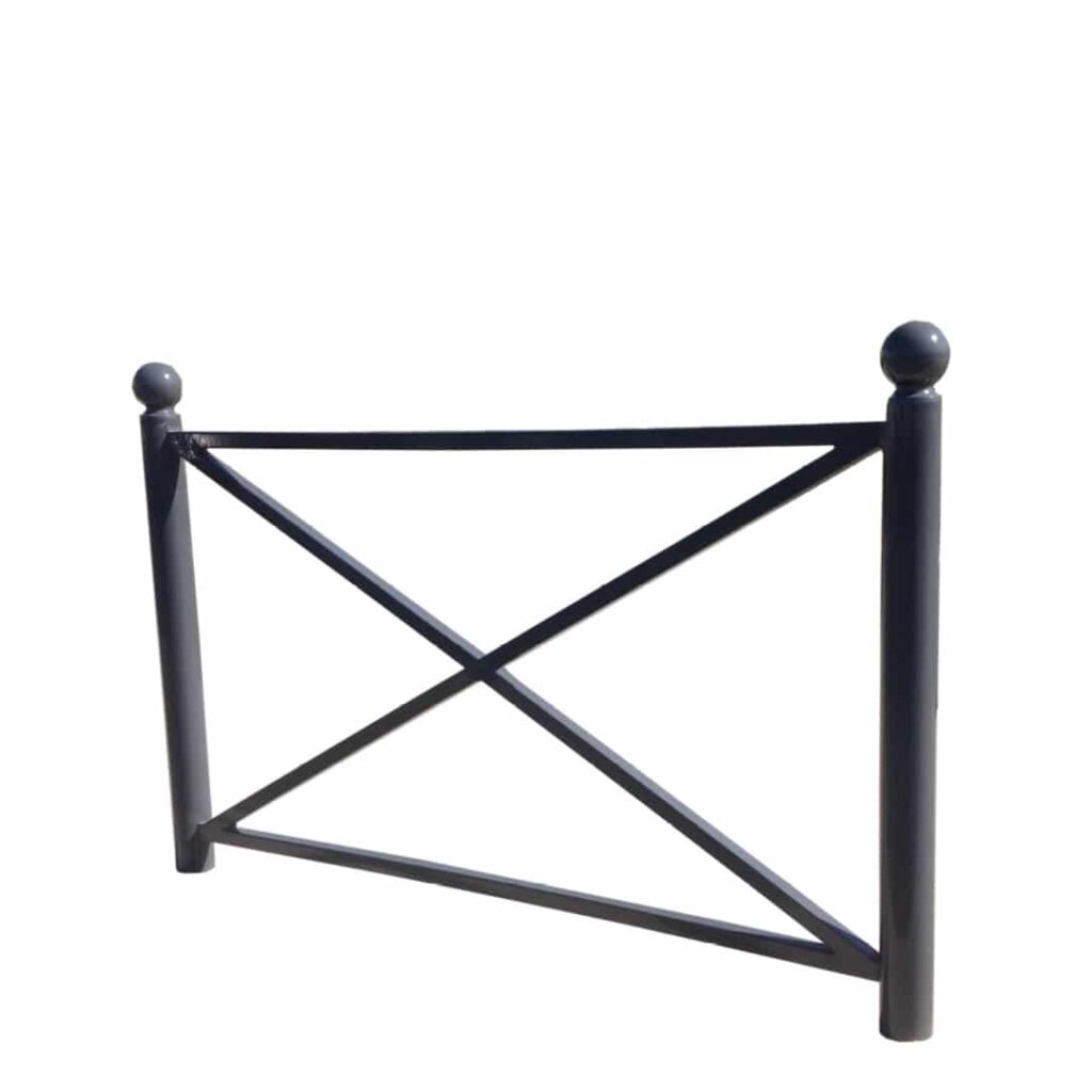 Barrière de Ville poteaux boules - SYNERGIE