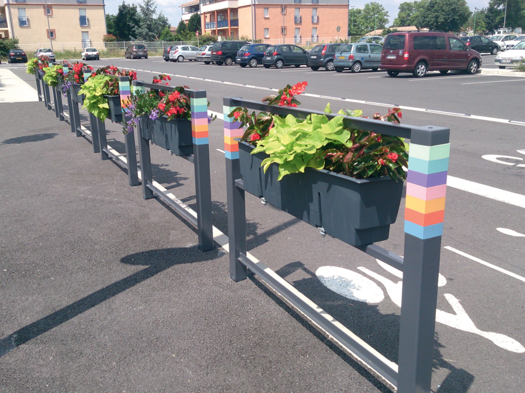 City Barrier – Pastel