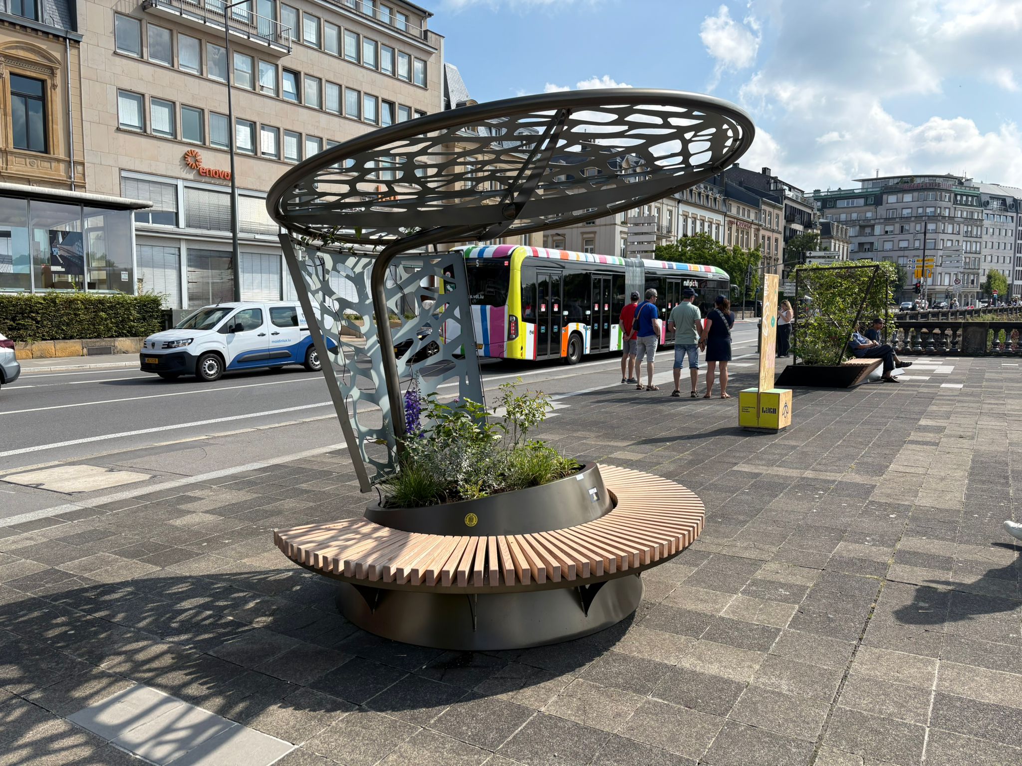 Überdachung – Gegenteil
