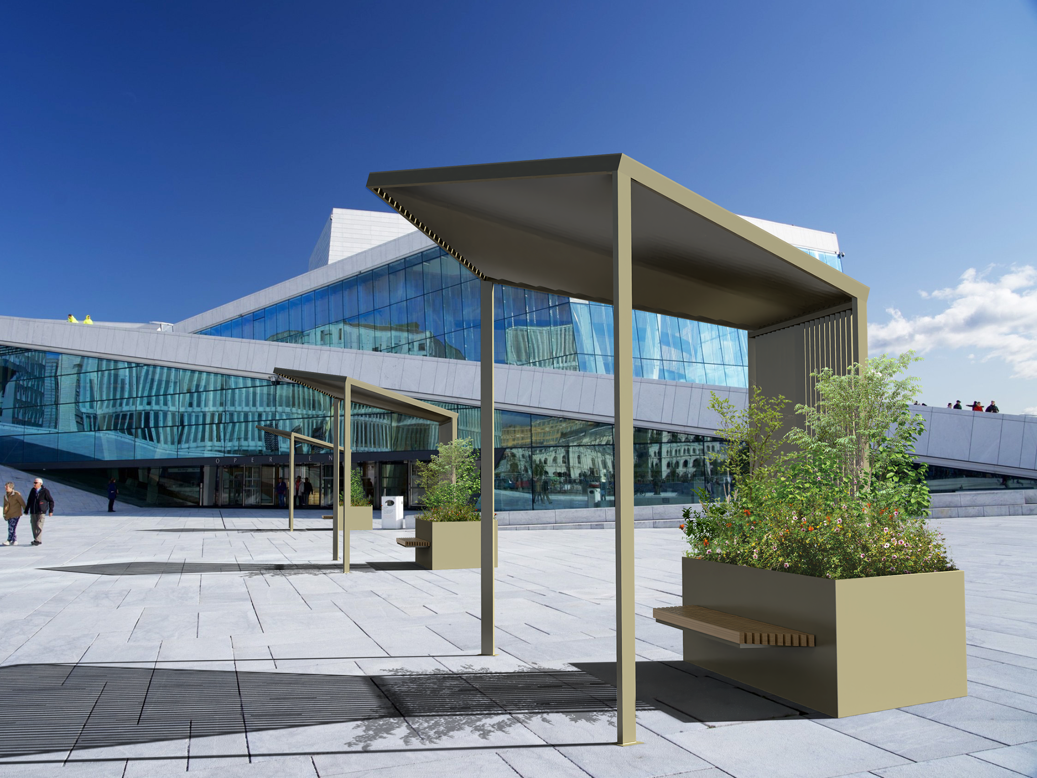 Urban Garden - Equinox Pergola