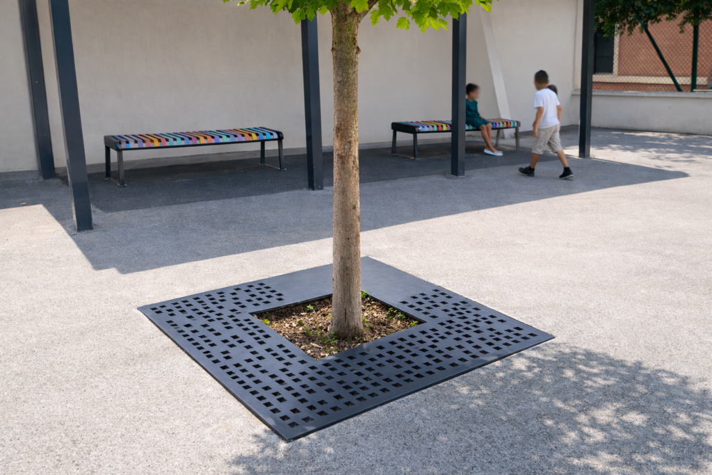 Grille d´Arbre acier – HEDERA